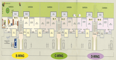 Project Image of 600.0 - 850.0 Sq.ft 1 BHK Apartment for buy in Bora Park