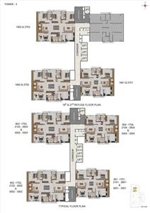 Project Image of 2231.0 - 3917.0 Sq.ft 3 BHK Apartment for buy in Casagrand GS Infinity