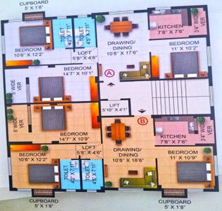Project Image of 1280.0 - 1334.0 Sq.ft 3 BHK Independent Floor for buy in Sova Abasan