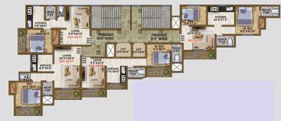 Project Image of 411.0 - 510.0 Sq.ft 1 BHK Apartment for buy in Sudam Residency