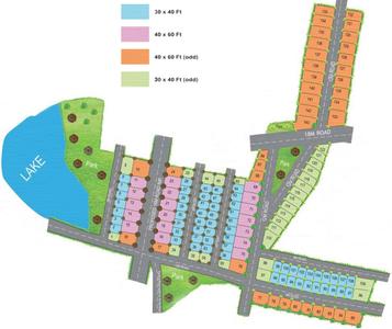 Project Image of 1200.0 - 2400.0 Sq.ft Residential Plot Plot for buy in Shree Durga Lake Vista