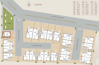 Project Image of 662.3 - 955.73 Sq.ft 3 BHK Duplex for buy in Aangan Pearl