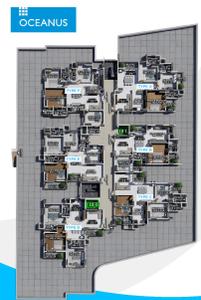 Project Image of 1266.0 - 1629.0 Sq.ft 2 BHK Apartment for buy in Oceanus Golden Peak