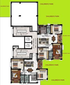 Project Image of 0.0 - 1485.0 Sq.ft 3 BHK Apartment for buy in Jai Vignaharta HIG Cooperative Society