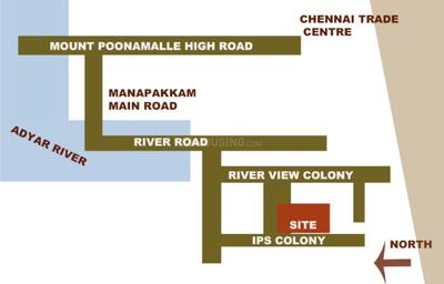 Supreme Residency Location Plan 1
