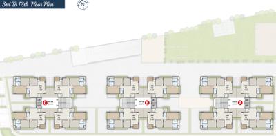 Project Image of 0.0 - 1845.0 Sq.ft 3 BHK Apartment for buy in Suhaal Serenity