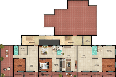 Project Image of 575.0 - 1140.0 Sq.ft 1 BHK Apartment for buy in Raj Ganaraj Arcade