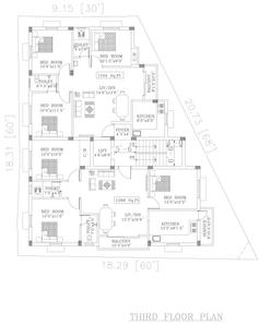 Project Image of 1104.0 - 1268.0 Sq.ft 3 BHK Apartment for buy in Vishnu Thirumala Homes
