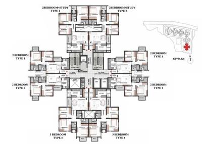 Project Image of 818.0 - 1285.0 Sq.ft 2 BHK Apartment for buy in Code Name Mangalam