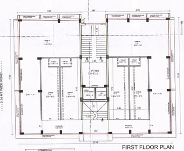 Project Image of 660.69 - 736.36 Sq.ft 2 BHK Apartment for buy in Vrusha Platinum