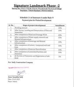 Saify Signature Landmark Phase 2 Construction Linked Payment (CLP) 1