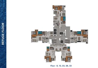 Project Image of 1062.0 - 2224.0 Sq.ft 3 BHK Apartment for buy in Gera s Avive Towers East Kharadi