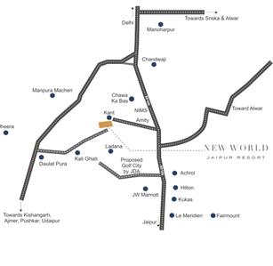Project Image of 0.0 - 850.0 Sq.ft 1 BHK Villa for buy in New World Jaipur Resort