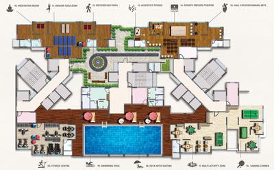 Project Image of 745.62 - 1165.09 Sq.ft 2 BHK Apartment for buy in Tridhaatu Aum