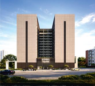 Project Image of 0.0 - 250.0 Sq.ft 1 RK Apartment for buy in LJM Element Square