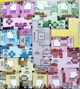 Project Image of 541.0 - 1737.0 Sq.ft 1 BHK Apartment for buy in Atreyi Accomodate