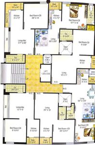 Project Image of 301.93 - 345.52 Sq.ft 1 BHK Apartment for buy in Vidisha City Nest