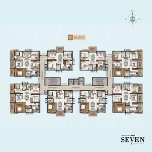 Project Image of 1330.0 - 2185.0 Sq.ft 2 BHK Apartment for buy in Frontline Seven