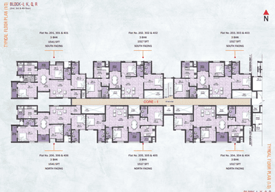 Project Image of 572.0 - 1576.0 Sq.ft 1 BHK Apartment for buy in VGN Stafford
