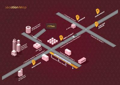 Project Image of 788.0 - 2268.0 Sq.ft 1 BHK Apartment for buy in Casagrand Keatsway