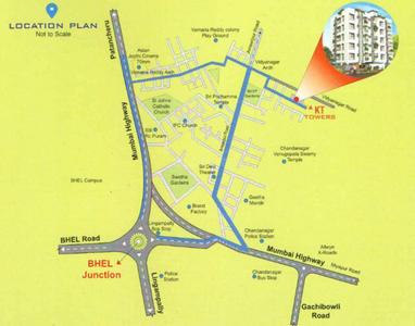 Project Image of 910.0 - 1340.0 Sq.ft 2 BHK Apartment for buy in KT Towers