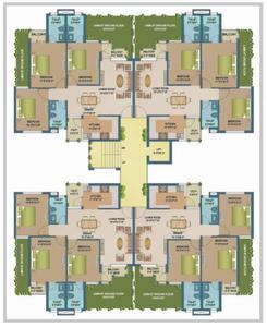Project Image of 1100.0 - 1375.0 Sq.ft 2 BHK Apartment for buy in Sare Ebony Greens Phase 1