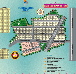Project Image of 1503.0 - 3600.0 Sq.ft Residential Plot Plot for buy in Subha Golden Dream County
