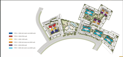 Project Image of 990 Sq.ft 2 BHK Apartment / Flat for sale in Gomti Nagar for Rs. 12000000