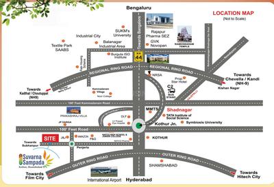 Project Image of 1197.0 - 2250.0 Sq.ft Residential Plot Plot for buy in Suvarnabhoomi Prajwals Suvarna Sampada
