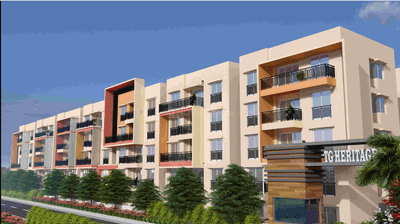 Project Image of 1070.0 - 1305.0 Sq.ft 2 BHK Apartment for buy in TG Heritage