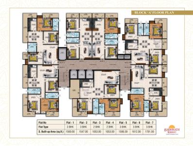 Project Image of 598.0 - 1718.0 Sq.ft 1 BHK Apartment for buy in Sai Baidhnath Residency