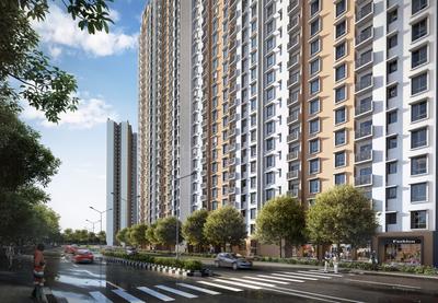 Project Image of 0.0 - 339.0 Sq.ft 1 BHK Apartment for buy in Dosti Greater Thane Sector 3A Cluster 2 Phase 1