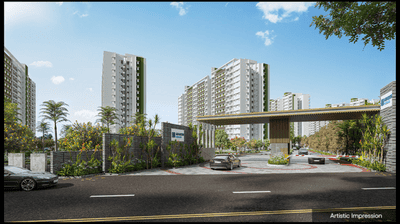 Project Image of 425.28 - 642.82 Sq.ft 1 BHK Apartment for buy in Adarsh Parkland Phase 1