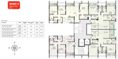 Project Image of 805.0 - 1014.0 Sq.ft 2 BHK Apartment for buy in Newton Homes Hadapsar Near Amanora