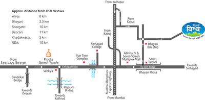 Project Image of 1137.0 - 1285.0 Sq.ft 2 BHK Apartment for buy in DSK Nabhangan