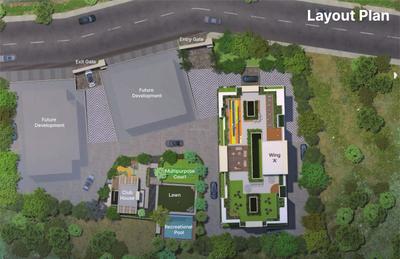 Project Image of 1652 Sq.ft 3 BHK Apartment / Flat for sale in Bhugaon for Rs. 11000000