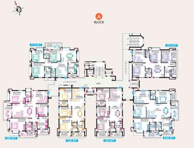 Project Image of 1200.0 - 4660.0 Sq.ft 2 BHK Apartment for buy in Srisairam Towers