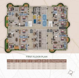 Project Image of 2005.0 - 3095.0 Sq.ft 3 BHK Apartment for buy in Tashi Heights