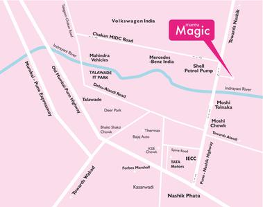 Project Image of 274.0 - 445.0 Sq.ft 1 BHK Apartment for buy in Mantra Magic Phase 5