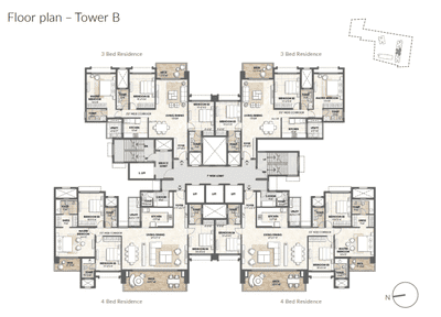 Project Image of 921.18 - 3987.17 Sq.ft 2 BHK Apartment for buy in Lodha Azur Phase 1