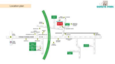 Project Image of 0.0 - 905.03 Sq.ft 2 BHK Apartment for buy in Modi Serene Park