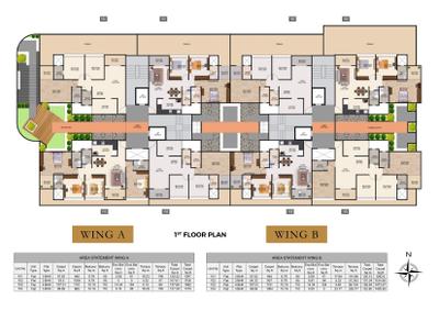Project Image of 1101.0 - 1482.0 Sq.ft 3 BHK Apartment for buy in Address One