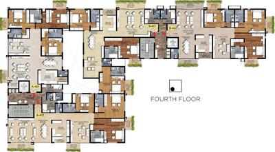 Project Image of 2700.0 - 2789.0 Sq.ft 3 BHK Apartment for buy in Nitesh Madison Square