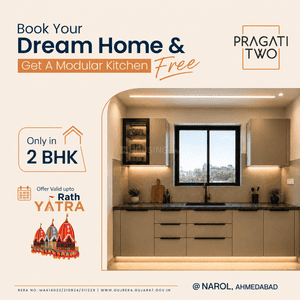 Project Image of 855.0 - 1143.0 Sq.ft 1 BHK Apartment for buy in Pragati Two