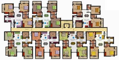 Project Image of 0.0 - 1325.0 Sq.ft 3 BHK Apartment for buy in India Anbu Colony