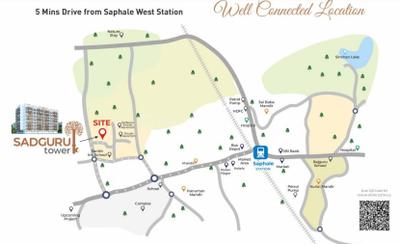 Project Image of 307.0 - 426.0 Sq.ft 1 BHK Apartment for buy in Visharia Sadguru Tower Bldg No 2