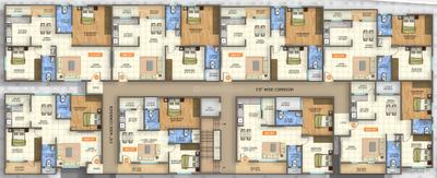 Project Image of 955.0 - 1045.0 Sq.ft 2 BHK Apartment for buy in Hallmark Nest