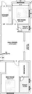 Project Image of 675.0 - 1303.0 Sq.ft 2 BHK Apartment for buy in Brownstone Amber