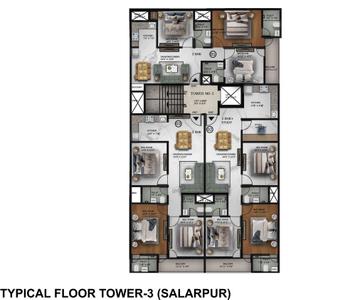 Project Image of 1450.0 - 1850.0 Sq.ft 3 BHK Builder Floor for buy in Capital Home 102