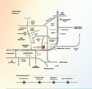 Project Image of 1125.0 - 1690.0 Sq.ft 2 BHK Apartment for buy in MVV And MK GV Srinivasa Nilayam